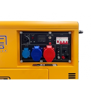 Mobile diesel generator BD9500SE, 7 kW | Baltic Diag