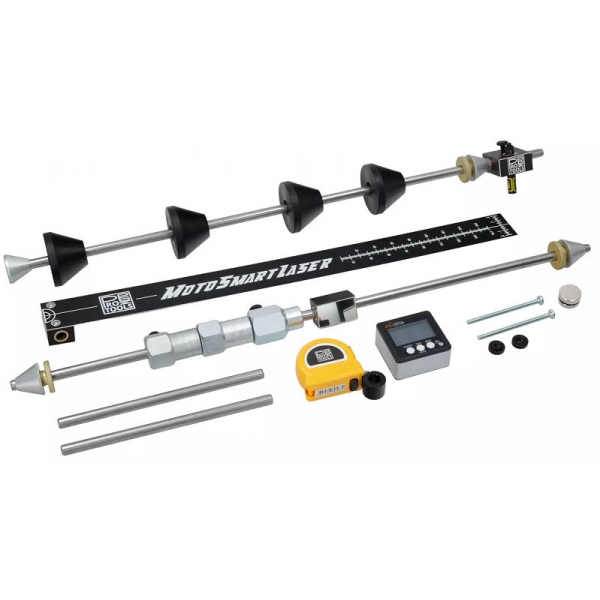 MotoSmartLaser motorcycle frame structure inspection device