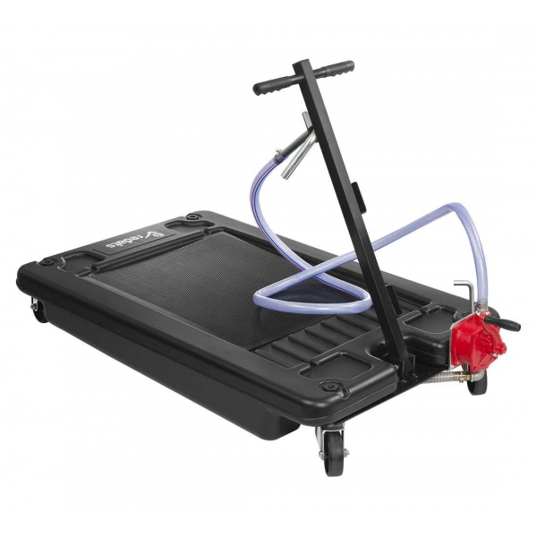 Oil drain tub with wheels REDATS D-300