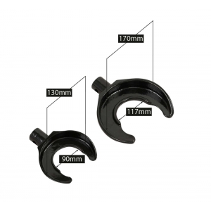 Pneumohydraulic Mcpherson spring clamp 1 ton Redats H-450 | Baltic Diag