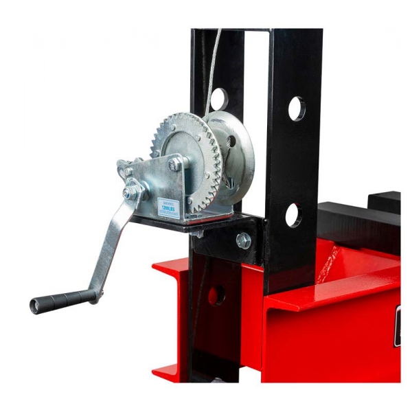 Hydraulic press with double-acting pump 50T, H-390 | Baltic Diag