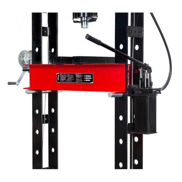 Hydraulic press with double-acting pump 50T, H-390 | Baltic Diag