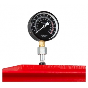 Hydraulic press with double-acting pump 50T, H-390 | Baltic Diag