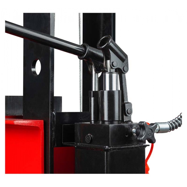 Hydraulic press with double-acting pump 50T, H-390 | Baltic Diag