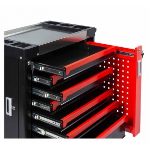 Tool trolley with 7 drawers and pull-out wall Redats | Baltic Diag