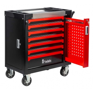 Tool trolley with 7 drawers and pull-out wall Redats | Baltic Diag