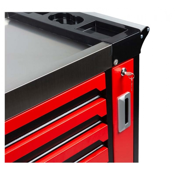 Tool trolley with 7 drawers and pull-out wall Redats | Baltic Diag