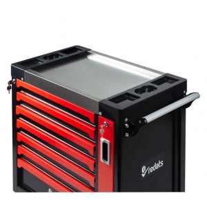Tool trolley with 7 drawers and pull-out wall Redats | Baltic Diag