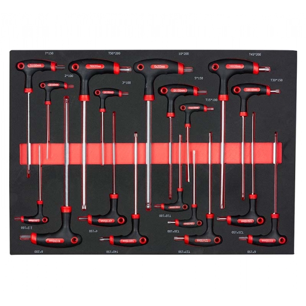 Tool trolley with 7 drawers and pull-out wall and 258 pcs. tools Redats | Baltic Diag