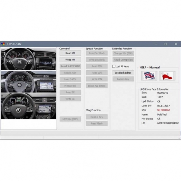License SMOK VW0035 VDO
