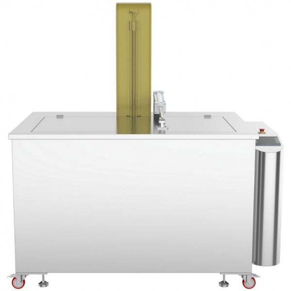 Ultrasonic tank 1000 liters with lifting platform and filtration system AL-1000 SONIXTEC