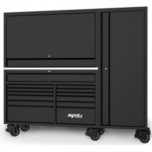 Mobile workbench set with 13 drawers and two cabinets SPtools USA Sumo series | Baltic Diag