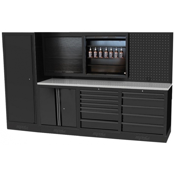 Professional workbench set, 15 pieces SPtools USA Workshop series