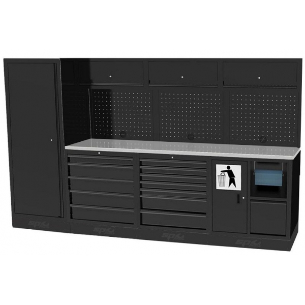 Professional workbench set, 16 pieces SPtools USA Workshop series