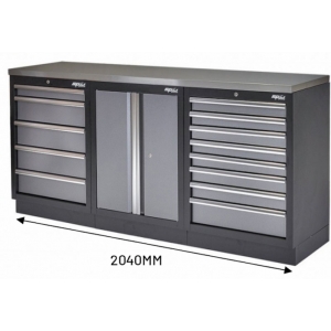 Three-piece workshop workbench set SPtools | Baltic Diag Three-piece workshop workbench set SPtools | Baltic Diag