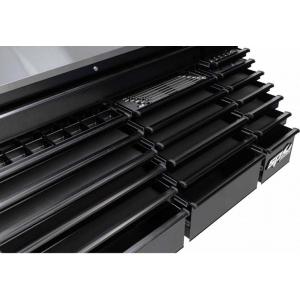 Mobile workbench with 21 drawers and steel workbench SPtools USA Sumo series | Baltic Diag