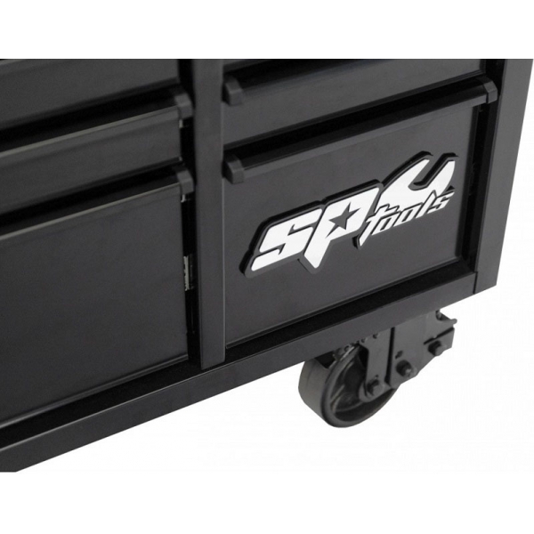 Mobile workbench with 21 drawers and steel workbench SPtools USA Sumo series | Baltic Diag