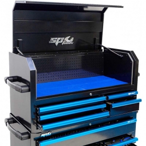 Tool trolley with 14 drawers and an additional 5 upright cabinet SPtools Custom series | Baltic Diag Tool trolley with 14 drawers and an additional 5 upright cabinet SPtools Custom series | Baltic Diag