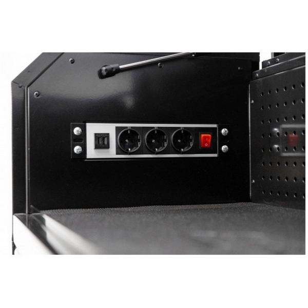 Tool trolley with 14 drawers and an additional 5 upright cabinet SPtools Custom series | Baltic Diag Tool trolley with 14 drawers and an additional 5 upright cabinet SPtools Custom series | Baltic Diag