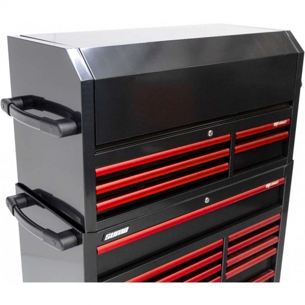 Tool trolley with 14 drawers and an additional 5 upright cabinet SPtools Custom series | Baltic Diag Tool trolley with 14 drawers and an additional 5 upright cabinet SPtools Custom series | Baltic Diag