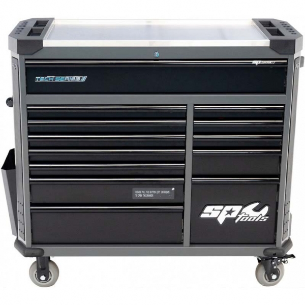 Tool trolley with 13 drawers and 411 tools SP Tools Tech Series | Baltic Diag Tool trolley with 13 drawers and 411 tools SP Tools Tech Series | Baltic Diag