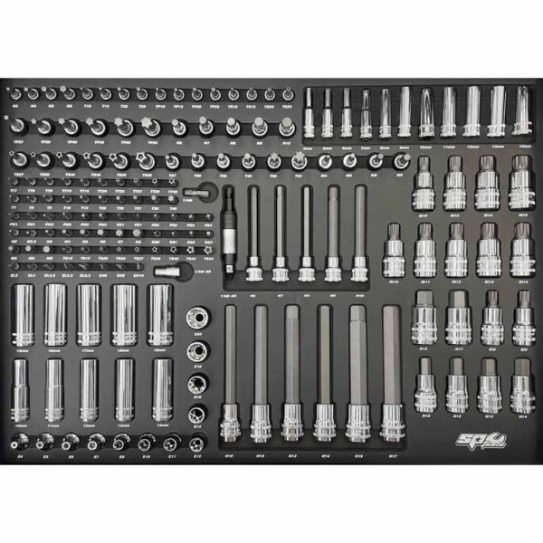 Tool trolley with 14 drawers and 425 tools SP Tools Custom Series | Baltic Diag Tool trolley with 14 drawers and 425 tools SP Tools Custom Series | Baltic Diag