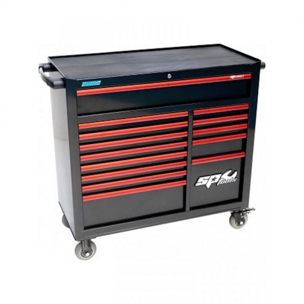 Tool trolley with 14 drawers and 425 tools SP Tools Custom Series | Baltic Diag Tool trolley with 14 drawers and 425 tools SP Tools Custom Series | Baltic Diag