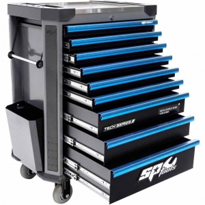Tool trolley with 9 drawers and 387 tools SP Tools Tech Series | Baltic Diag Tool trolley with 9 drawers and 387 tools SP Tools Tech Series | Baltic Diag