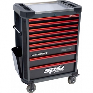 Tool trolley with 9 drawers and 387 tools SP Tools Tech Series | Baltic Diag Tool trolley with 9 drawers and 387 tools SP Tools Tech Series | Baltic Diag