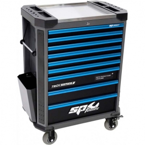 Tool trolley with 9 drawers and 381 pcs. tools SP Tools Tech Series | Baltic Diag Tool trolley with 9 drawers and 381 pcs. tools SP Tools Tech Series | Baltic Diag