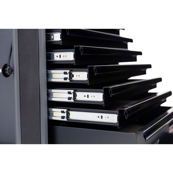 Тележка для инструментов с 9 ящиками серии SPtools Tech | Baltic Diag Тележка для инструментов с 9 ящиками серии SPtools Tech | Baltic Diag