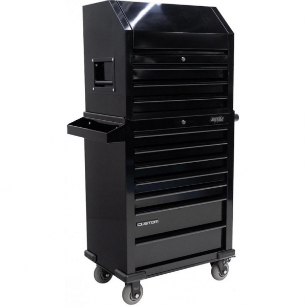 Tool trolley with tool box and 10 drawers SPtools Custom series | Baltic Diag