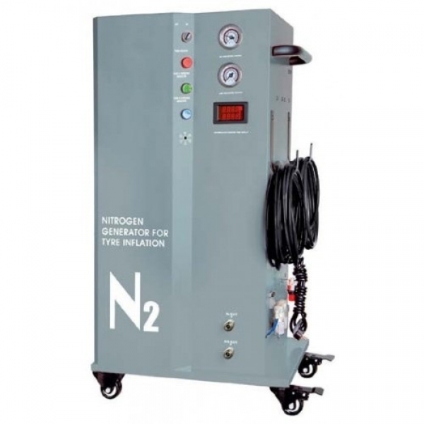 Nitrogen generator for car and commercial vehicle tire inflation
