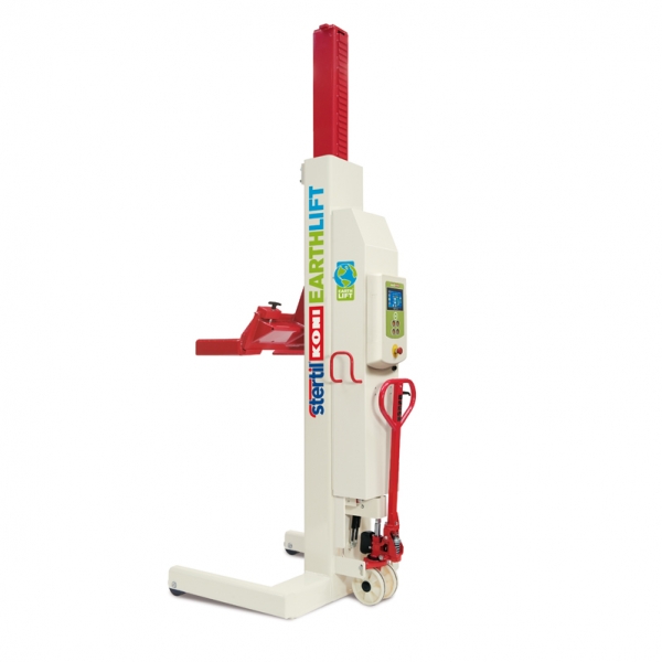 Mobile 4-column wireless lift for heavy-duty vehicles EARTHLIFT 8.5t Stertil-Koni | Baltic Diag