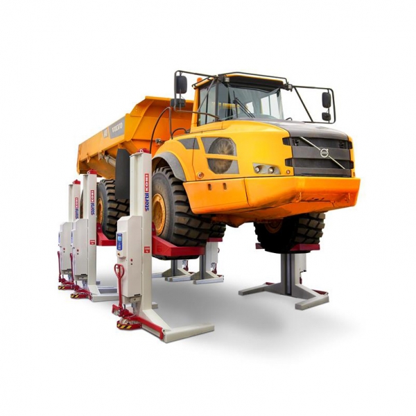 Mobile 4-column wireless lift for extremely heavy-duty vehicles ST1175 Stertil-Koni