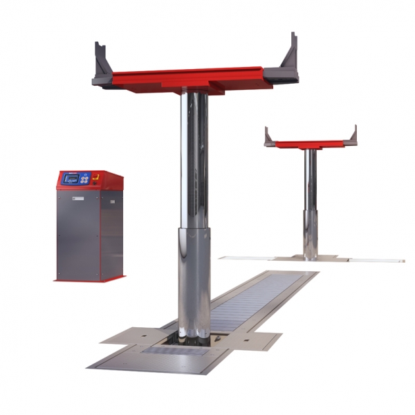 In-ground telescopic piston lift for commercial vehicles DIAMONDLIFT 64/2-Piston Stertil-Koni | Baltic Diag