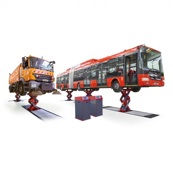 Platform scissor lift for commercial vehicles Stertil-Koni ECOLIFT 60