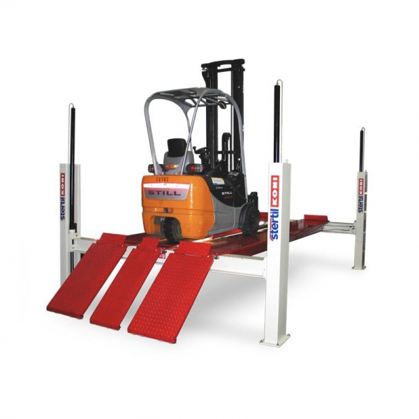 4 balstu pacēlājs mikroautobusiem, kravas automašīnām un iekrāvēji ST 4120 Stertil-Koni | Baltic Diag