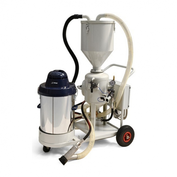 Dust-free sandblaster 24 L Sabbiatrici SAR 24