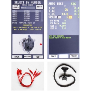 Automatic generator test stand Spin BANCHETTO SMART 12/24V | Baltic Diag