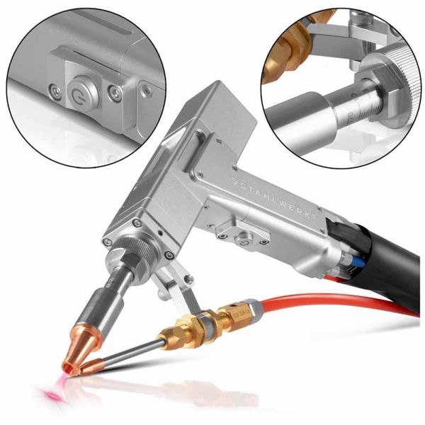 Laser welding device WCD-1500 Laser Pro | Baltic Diag