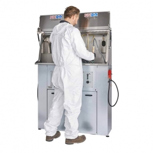 Dual spray gun cleaner for paint mixing rooms Edition35 Twin | Baltic Diag