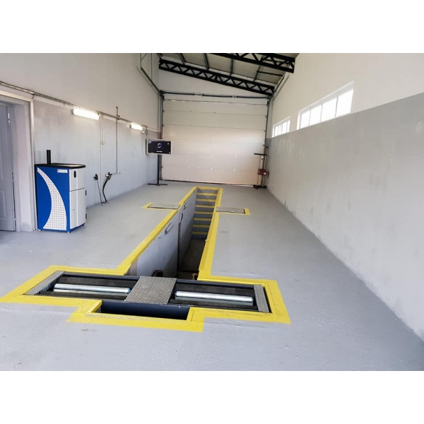 Brake system test bench Unimetal RHO-8C | Baltic Diag