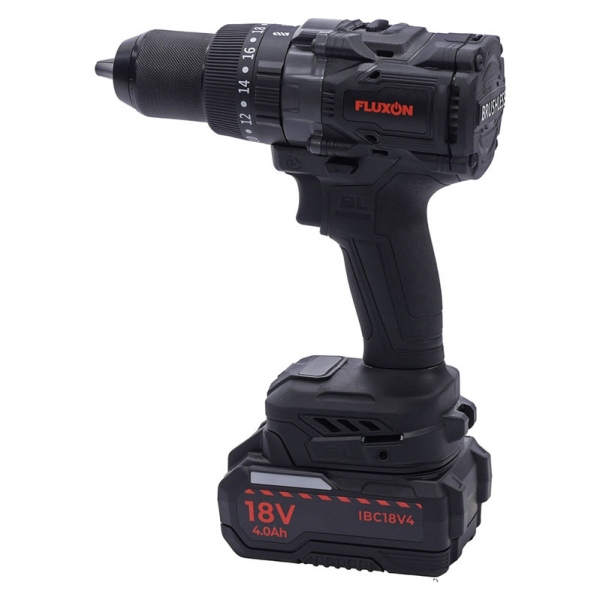 Cordless impact drill-driver 18V, with batteries and charger