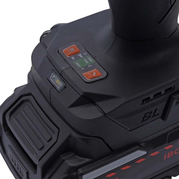 Аккумуляторный ударный гайковерт 1/2, 18 В Li-ion, 620 Нм Fluxon | Baltic Diag