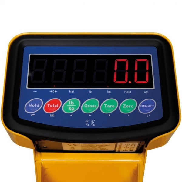 Palešu ratiņi ar svariem 2500 kg 115 cm Mammuth | Baltic Diag