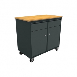 Mobile Workbench with 2 Drawers and 2 Doors for Workshops | Baltic Diag Mobile Workbench with 2 Drawers and 2 Doors for Workshops | Baltic Diag