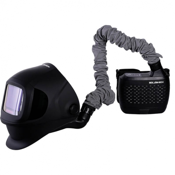 Automatic welding helmet with extraction system SideClearPlus | Baltic Diag Automatic welding helmet with extraction system SideClearPlus | Baltic Diag
