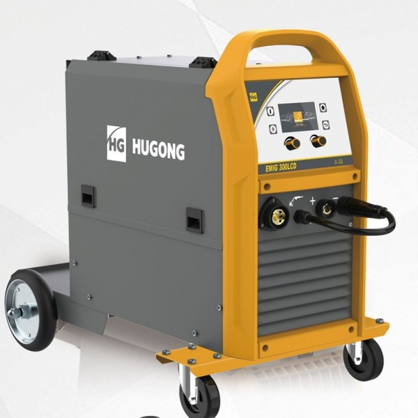 MIG/MAG and MMA welding machine Hugong EMIG250LCD with LCD display MIG/MAG and MMA welding machine Hugong EMIG250LCD with LCD display