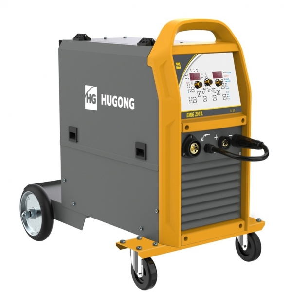 MIG welding machine with LCD display Hugong EMIG201D 200A MIG welding machine with LCD display Hugong EMIG201D 200A